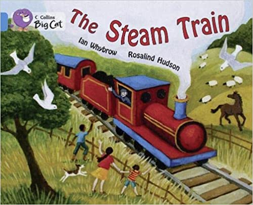Big Cat - The Steam Train Workbook Blue